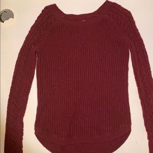 Dark Red Sweater
